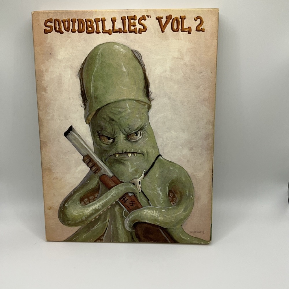 Squidbillies - Volume 2 (DVD, 2009, 2-Disc Set) [Adult Swim] RARE